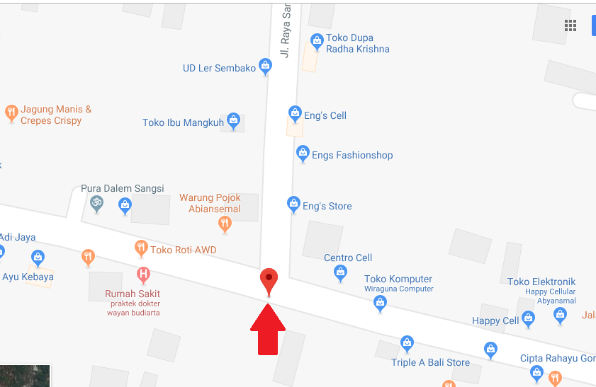 Maps Jl Abiansemal